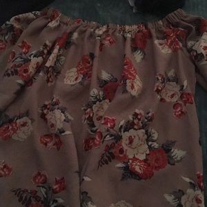 Off shoulder top